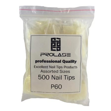 تیپ کاشت ناخن پرولایز مدل P60 بسته 500 عددی