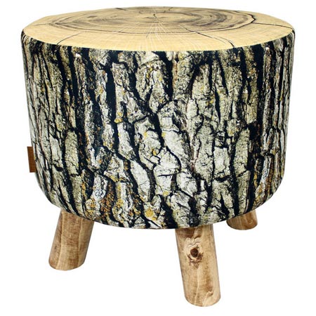 پاف مدل تنه درخت جنس مخمل پورشه