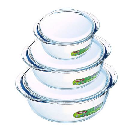 ظرف پخت پیرکس مدل px200 مجموعه 3 عددی