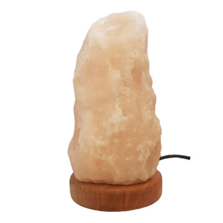چراغ رومیزی سنگ نمک طرح صخره ای