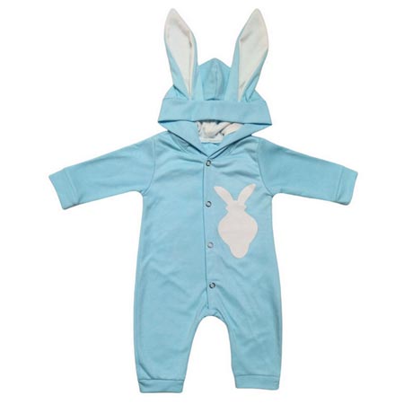 سرهمی نوزادی جنس نخ و پلی استر طرح خرگوش