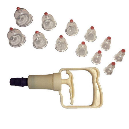 بادکش بدن راد مد با 12 عدد لیوان در سایزهای مختلف مدل RM212