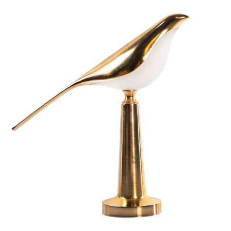 چراغ رومیزی دکوراتیو شارژی بی ال مدل پرنده با حس گر لمسی