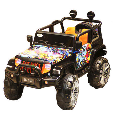 ماشین شارژی طرح جیپ شکاری مدل TS-119