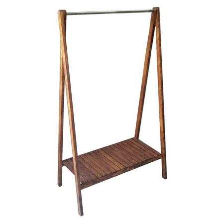 رگال لباس ایستاده چوبی مدل R100