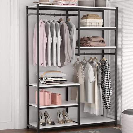 آویز لباس مدل دیزم جنس فلزی با صفحه MDF