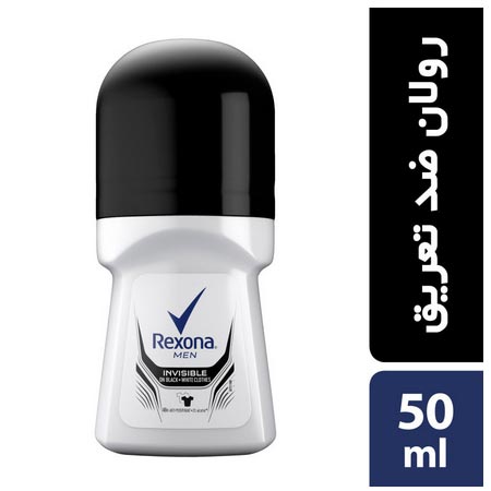 رول ضد تعریق مردانه رکسونا مدل Invisible حجم 50 میلی لیتر