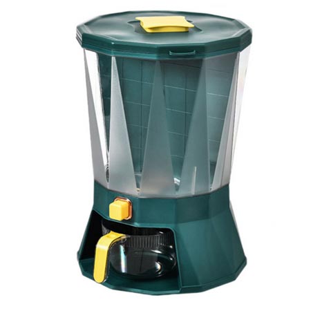 ظرف برنج پلاستیکی پیمانه دار ده کیلویی