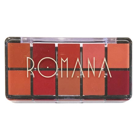 پالت رژ لب رومانا مدل Balm شماره 01