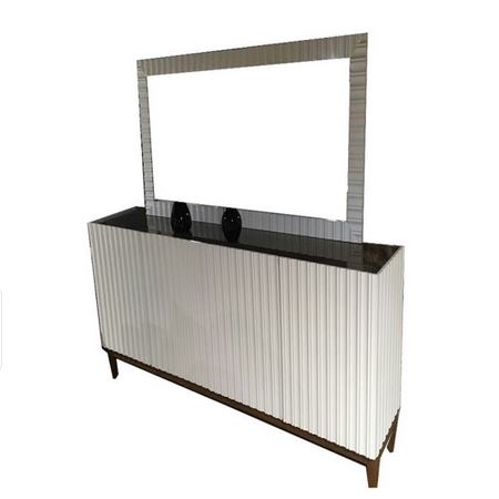 آینه و کنسول مدرن جنس ام دی اف مدل روم