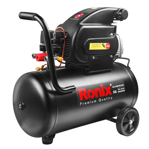کمپرسور هوا رونیکس مخزن 50 لیتری توا ۱۴۹۰ وات مدل RC-5010