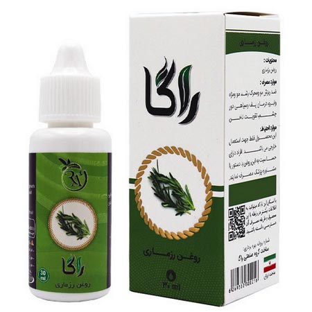 روغن تقویت کننده رشد مو و ابرو راگا مدل رزماری حجم 30 میلی لیتر