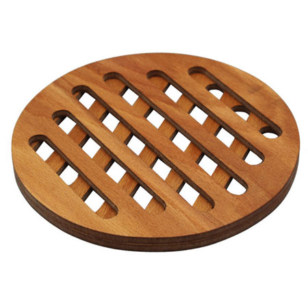 زیر قابلمه ای چوبی دایره ای کد 80024
