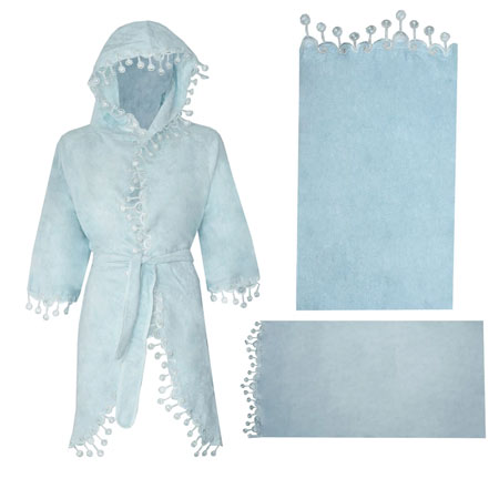 سرویس حوله پالتویی 3 تکه رویال هوم شیک و جدید مدل Istanbul