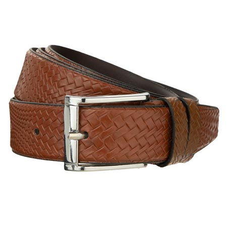 کمربند مردانه رویال چرم مصنوعی کلیپس میخی