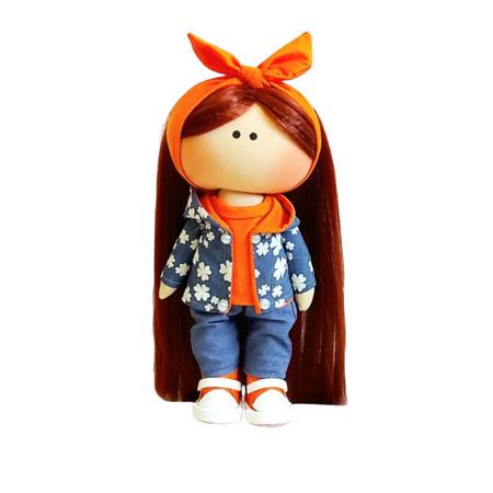 عروسک مدل روسی طرح دختر مو حنایی