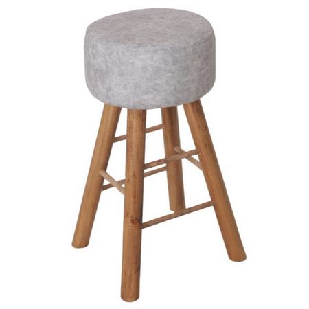 صندلی اپن پاف پایه چوبی مدل Sa01