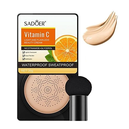 کوشن سادور مدل ویتامین ث شماره 01 به همراه پد قارچی