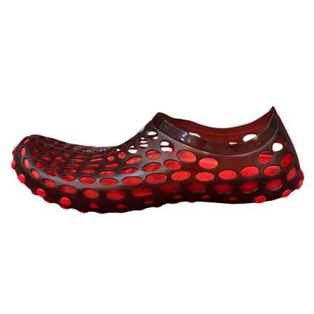 کفش ساحلی زنانه سعیدی قرمز رنگ پلاستیکی یکسره