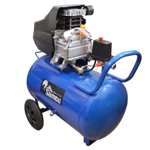 کمپرسور باد سامکو ظرفیت 50 لیتری توان ۱۵۰۰ وات مدل YPF-50L