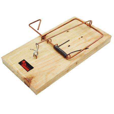 تله موش چوبی سامکو با فنر فلزی بسیار قوی