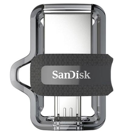 فلش مموری سن دیسک مدل Ultra Dual Drive M3.0 ظرفیت 64 گیگابایت