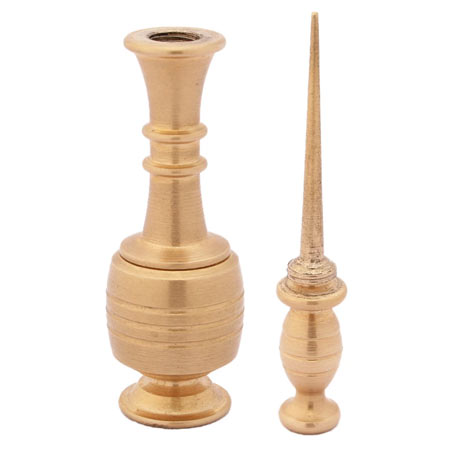 سرمه دان برنجی مدل G-202