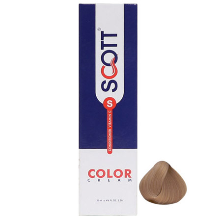 رنگ ابرو اسکاتس شماره R7 رنگ بلوند کاکائویی روشن حجم 20 میلی لیتر