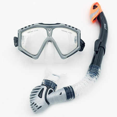 عینک و اسنورکل شنا سیلز مخصوص بزرگسالان مدل M73SN25