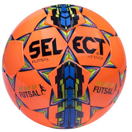 توپ فوتسال دست دوز چرم مصنوعی سلکت مدل Attack Shiny