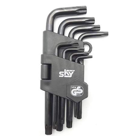 مجموعه 9 عددی آچار آلن ستاره ای اسکای مدل ST-1211