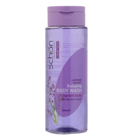 شامپو بدن شون مدل اسطوخودوس حجم 420 میلی لیتر