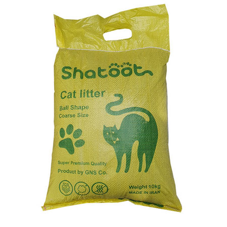 خاک گربه شاتوت مدل گرانول دانه درشت وزن 10 کیلوگرم
