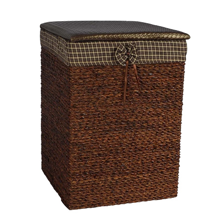 سبد رخت شایگان مدل کنف متوسط جنس حصیر