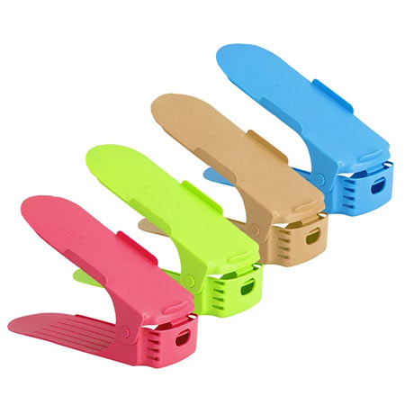 نظم دهنده کفش پلاستیکی مدل تنظیمی مجموعه 4 عددی