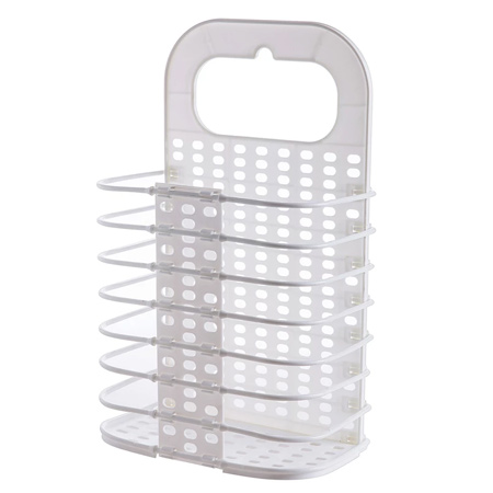 سبد رخت چرک مدل تاشو سیلیکونی جنس پلاستیکی