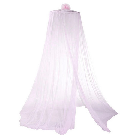 پشه بند و تور بالای تخت کودک مدل حریر