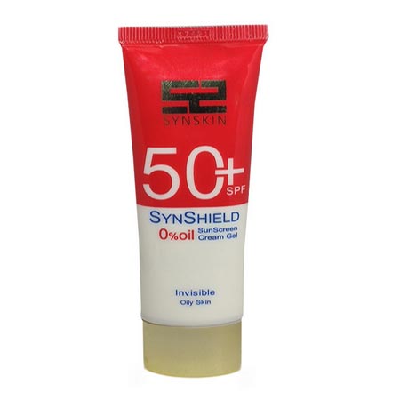 کرم ژل ضد آفتاب بی رنگ ساین اسکین مدل Invisible