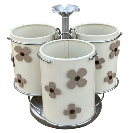 استند جاقاشقی جنس استیل ضدزنگ و دارای آبگیر