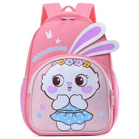 کوله پشتی دخترانه مدل خرگوش کوچولو برزنتی