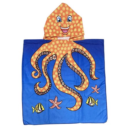 حوله پالتویی کودک مدل هشت پای ناقلا سایز 60