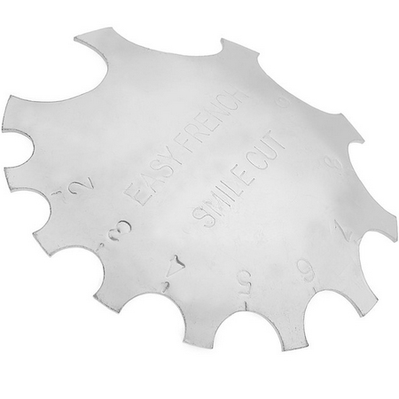 پین کاتر فرنچ ناخن مدل Smile-cut