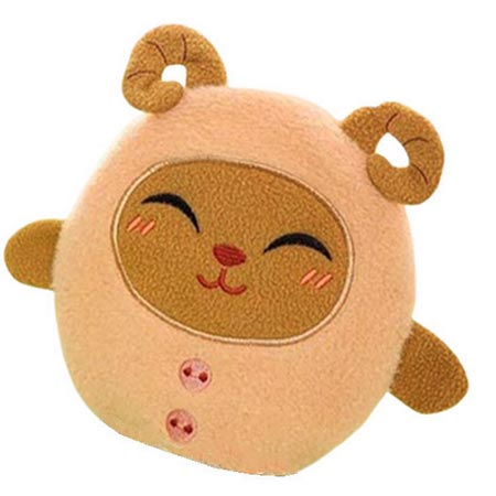 کیسه آب گرم مدل بره خندان جنس پنبه و پلی استر