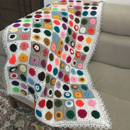 شال مبل و تخت جنس کاموا مدل MH1412