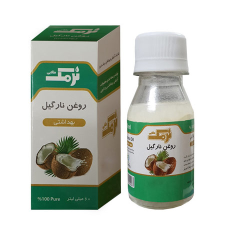 روغن نارگیل نرمک طلایی حجم 60 میلی لیتر