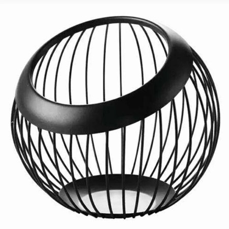 میوه خوری فلزی کروی مدل قفسی