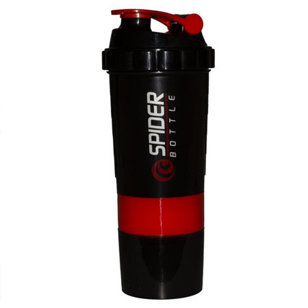 شیکر اسپایدر مدل سه تکه ظرفیت 0.5 لیتر