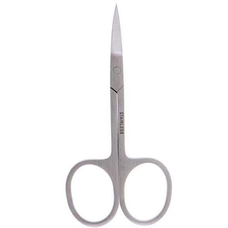 قیچی ابرو مدل استیل با سر صاف