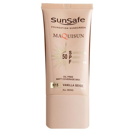 کرم ضد آفتاب رنگی سان سیف مدل N15