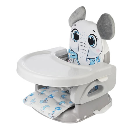 صندلی غذاخوری کودک تاشو سوواندا مدل پرتابل طرح فانتری فیل